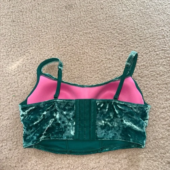 Victoria's Secret Velvet Teal Tank Top - Picture 4 of 4